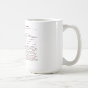 Bagwell (meaning) coffee mug