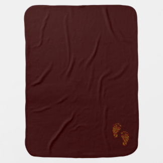 Bagy Footprints Swaddle Blanket