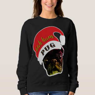 Bah Hum Pug Ugly Christmas Sweater