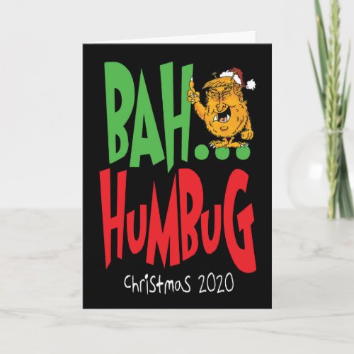 Bah Humbug 2020 Card