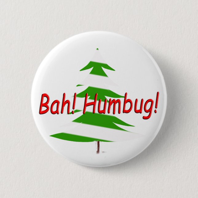 Bah! Humbug! Button (Front)
