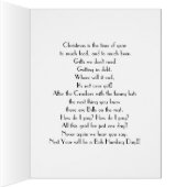 BAH HUMBUG!!! CHRISTMAS CARD (Inside (Right))