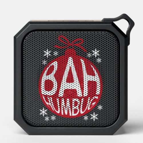 Bah Humbug Christmas Ornaments Decoration Snowflak Bluetooth Speaker