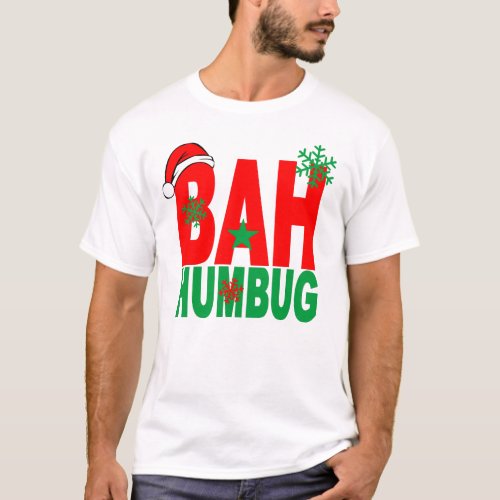 BAH HUMBUG CHRISTMASpng T_Shirt