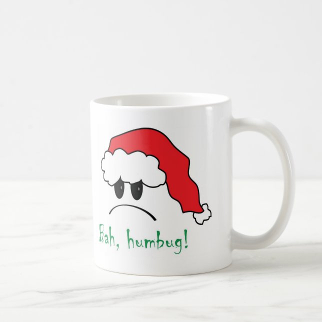 bah-humbug coffee mug (Right)
