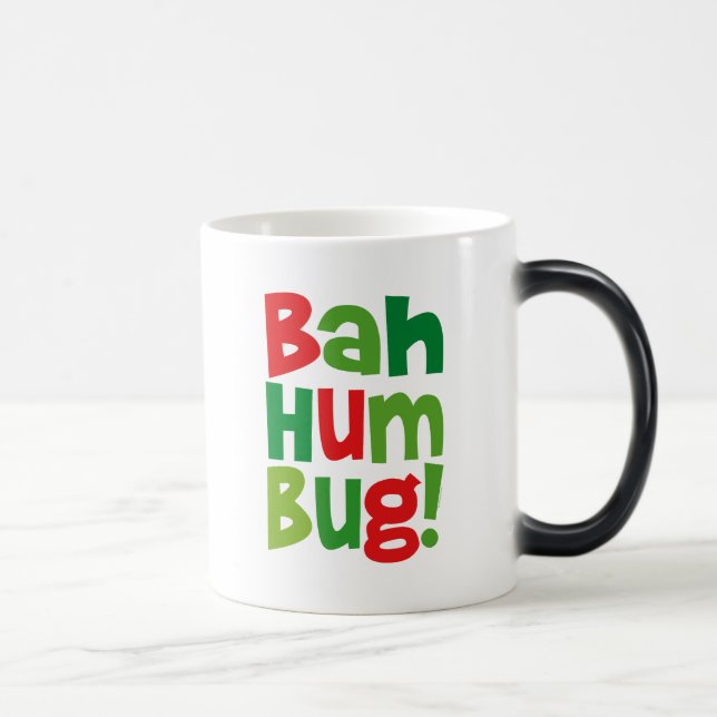 Bah Humbug Color Morph Mug (Right)