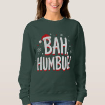 Bah Humbug Funny Sarcastic Grumpy Christmas Holida