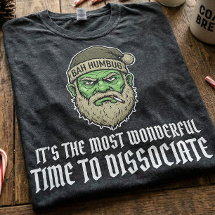 Bah Humbug Grinch Style Christmas T-Shirt, Funny T-Shirt