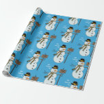 Bah Humbug Grumpy Christmas Snowman Introvert Wrapping Paper<br><div class="desc">Bah humbug! This funny design is the perfect thing for a Christmas dinner celebration, a host or hostess gift, or anyone that is a little on the antisocial side and would rather avoid the big crowds this holiday season. Features a snowman wearing a hat and scarf holding a sign that...</div>