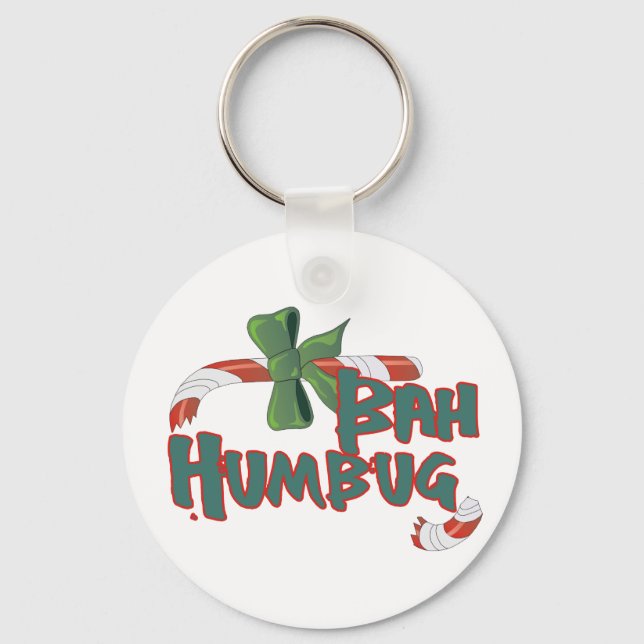 Bah Humbug! Keychain (Front)