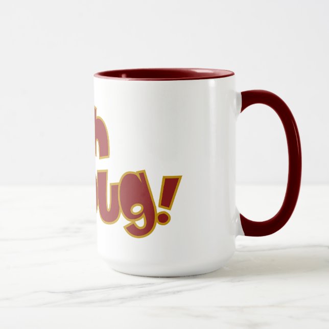 BAH HUMBUG! mug - choose style & color (Right)