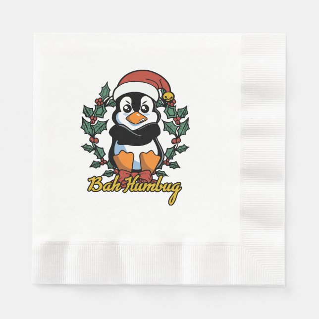 Bah Humbug Napkins (Front)