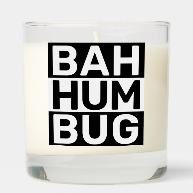 Bah humbug scented candle (Right)