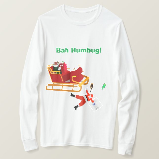 Bah Humbug Season T-Shirt (Design Front)