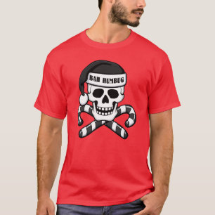 'Bah Humbug' Skull T-Shirt