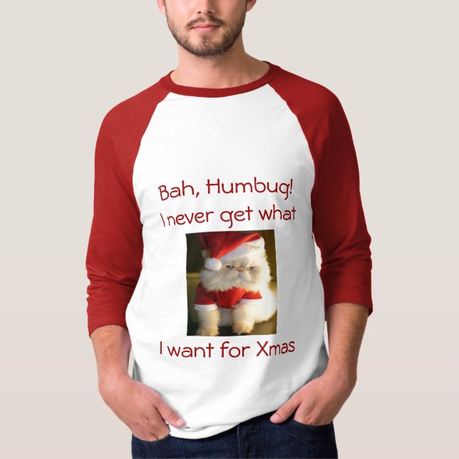 Bah Humbug T-Shirt (Front)