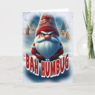 BAH HUMBUG THANK YOU CARD