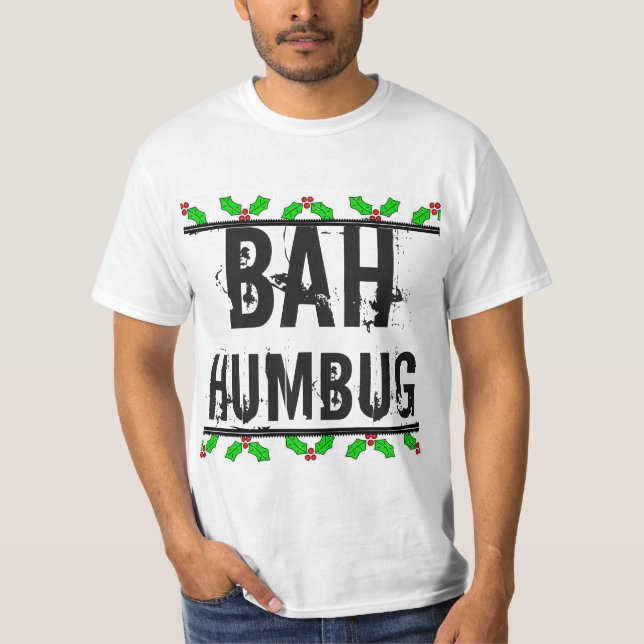 Bah Humbug Tshirt (Front)