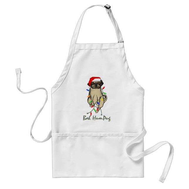 Bah HumPug Adult Apron (Front)