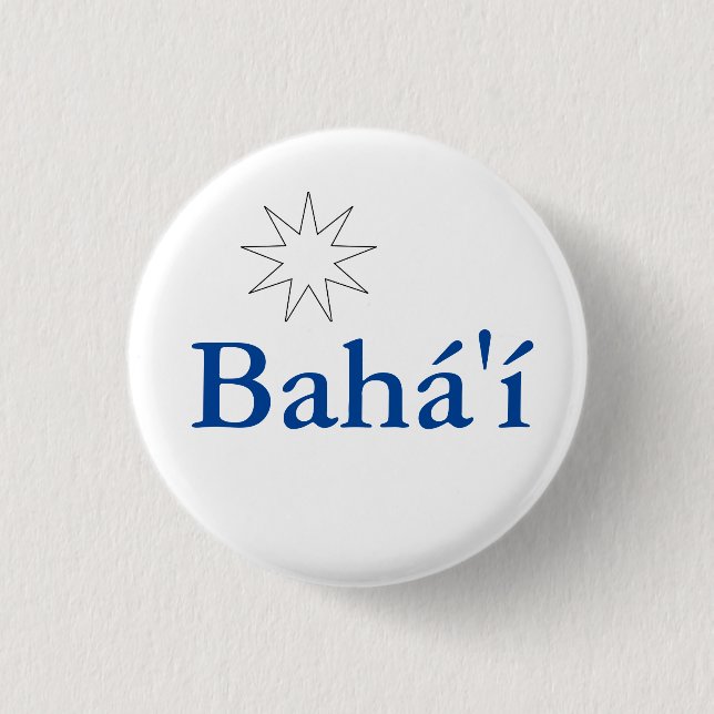Bahá'í Button (Front)