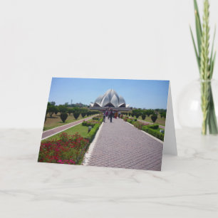 bahai lotus path card