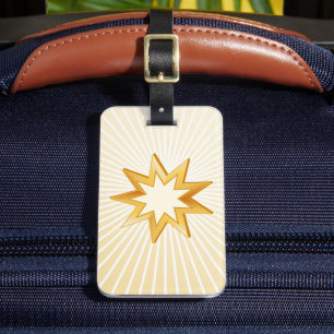 Baha'i Symbol 2" x 3.5" Luggage Tag
