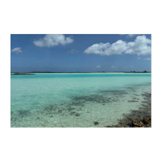 Bahama Beach - Little Exuma Acrylic Print