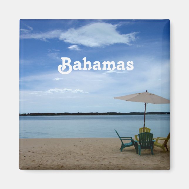 Bahama Beach Magnet (Front)