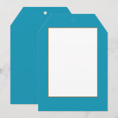 Bahama Blue-Ocean Blue-Water Blue Tropical Romance (Front/Back)