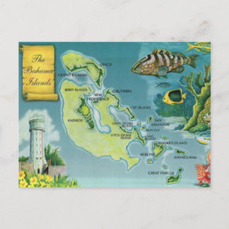 Bahama Islands Postcard