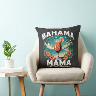 Bahama Mama Nassau Throw Pillow