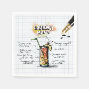 Bahama Mama Paper Napkins