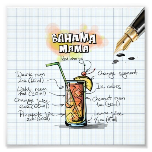 Bahama Mama Photo Print