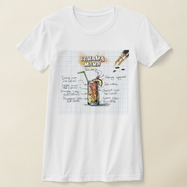 Bahama Mama T-Shirt (Laydown)