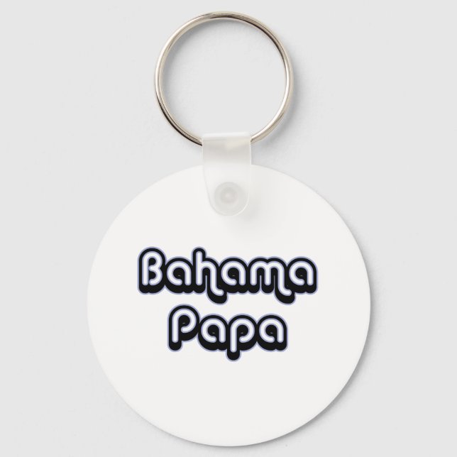 Bahama Papa Keychain (Front)