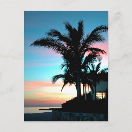 Bahama Sunset  Postcard