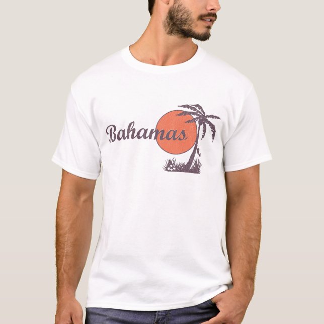 Bahama Worn Retro T-Shirt (Front)