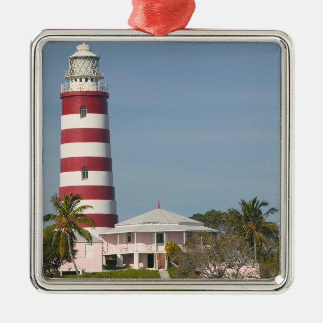 BAHAMAS, Abacos, Loyalist Cays, Elbow Cay, Hope Metal Ornament (Front)