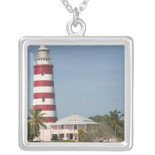 BAHAMAS, Abacos, Loyalist Cays, Elbow Cay, Hope Silver Plated Necklace