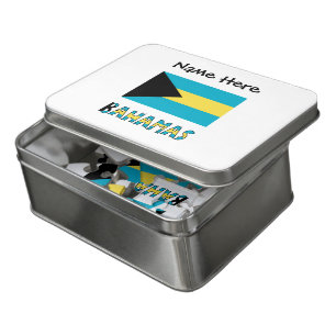 Bahamas and Bahamian Flag Personalized Jigsaw Puzzle