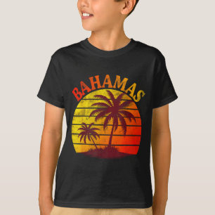 Bahamas beach tropical summer vacation palm tree T-Shirt