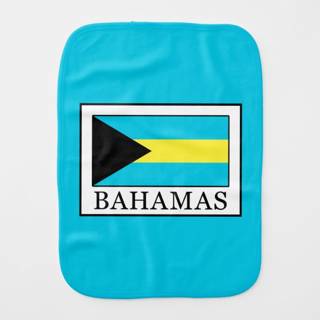 Bahamas Burp Cloth (Front)