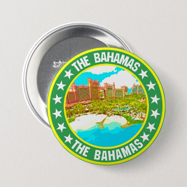 Bahamas                                    button (Front & Back)