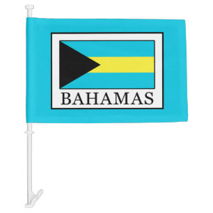 Bahamas Car Flag