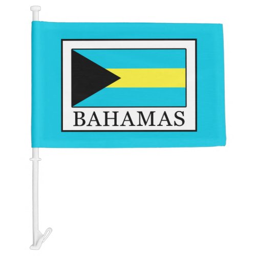 Bahamas Car Flag