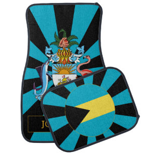 Bahamas Car Floor Mat & Bahamas Flag / Patriots