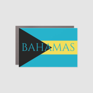 bahamas car magnet