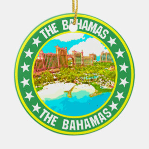 Bahamas                           ceramic ornament