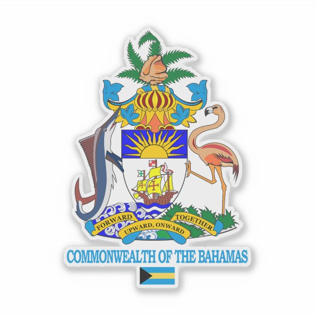 Bahamas COA Sticker (Front)
