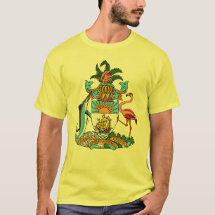 Bahamas Coat of Arms (Nassau, Freeport, West End) T-Shirt